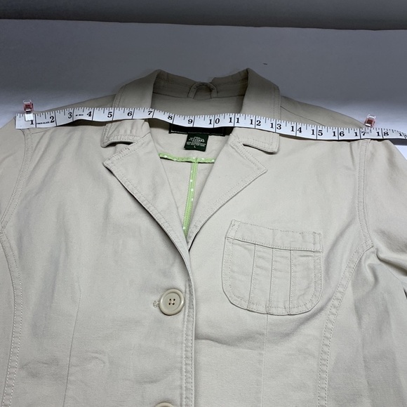 Eddie Bauer Lightweight Jacket Large Beige - Picture 13 of 13